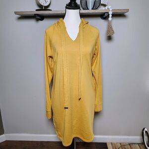 Bobbie Brooks Mustard Hooded Top Dress